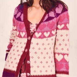 LoveShackFancy Deena Cardigan - Size M
